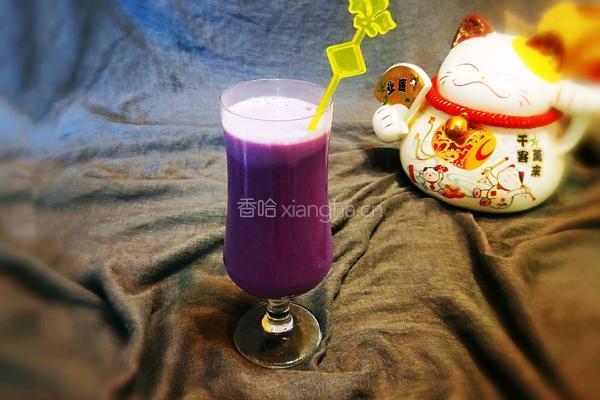 紫薯奶昔的做法图解12