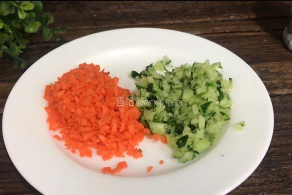 虾仁小米早餐饼的做法图解9