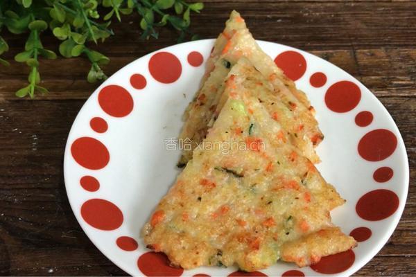 虾仁小米早餐饼的做法图解16