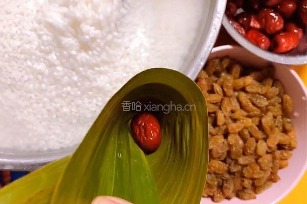 桂花红糖蜜粽（附粽子制作步骤）的做法图解7