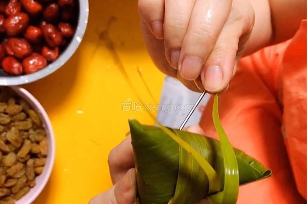 桂花红糖蜜粽（附粽子制作步骤）的做法图解8