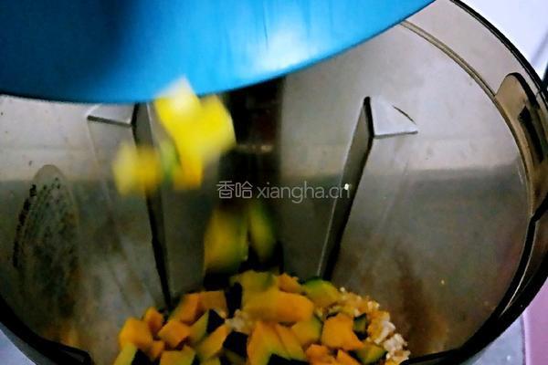 贝贝南瓜米糊#减脂主食#的做法图解8