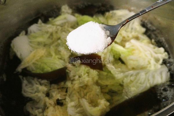 海带白菜牛肉丸子汤的做法图解10
