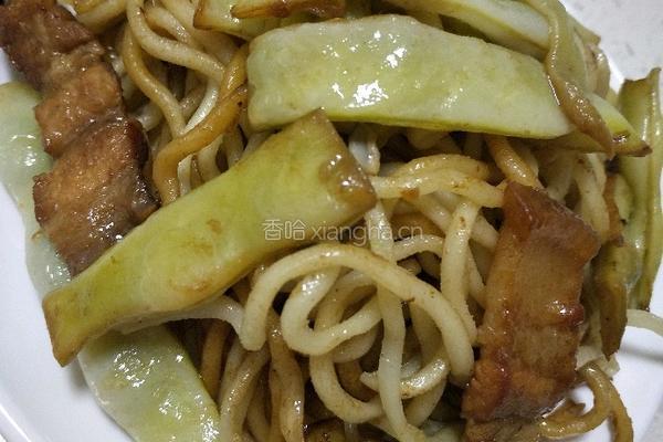五花肉豆角焖面的做法图解9