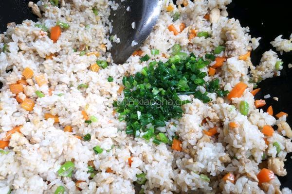 鸡粒饭的做法图解6
