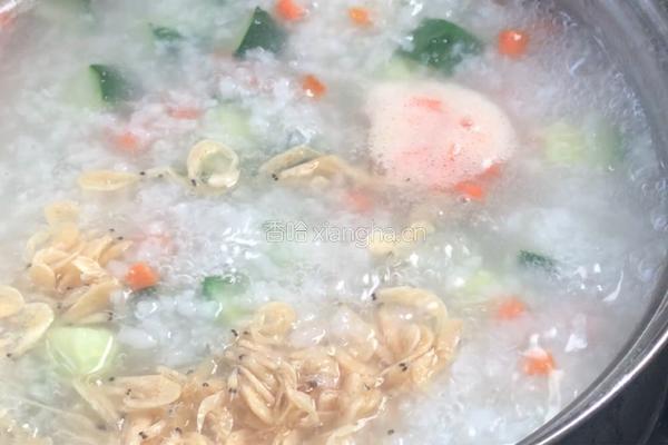 黄瓜虾米粥的做法图解10
