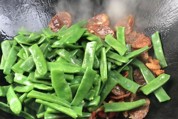 腊味四季豆的做法图解12