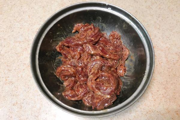双椒牛肉的做法图解6