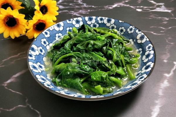 蒜末炒紫角菜