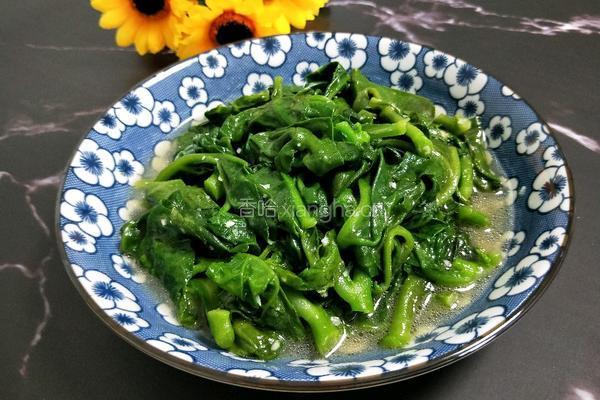 蒜末炒紫角菜的做法图解6