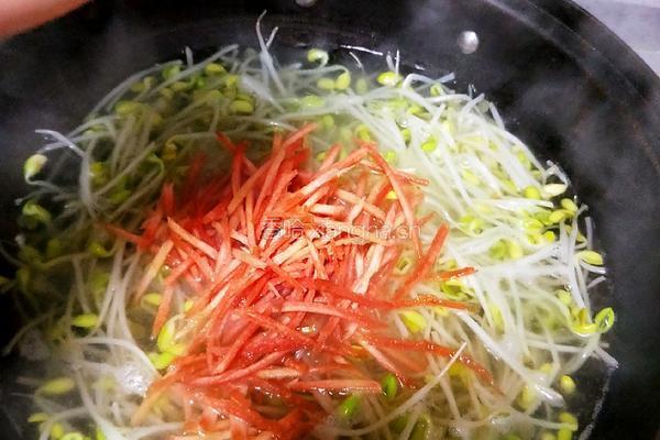 凉拌黄豆芽的做法图解5