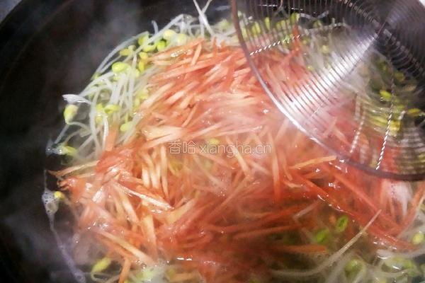 凉拌黄豆芽的做法图解6