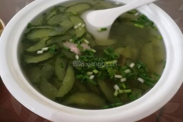 黄瓜肉片汤的做法图解8