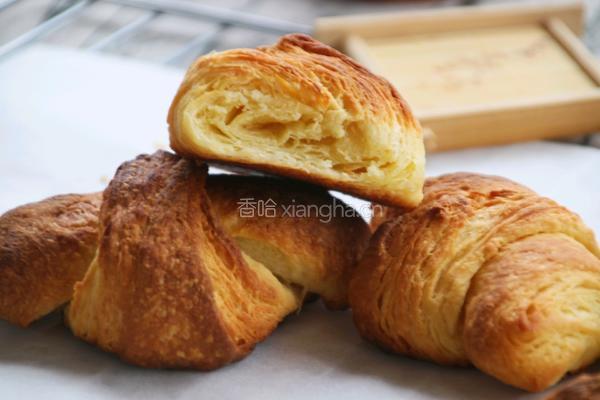 脆皮可颂（牛角包）的做法图解19