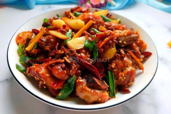 干煸辣子鸡丁的做法图解19