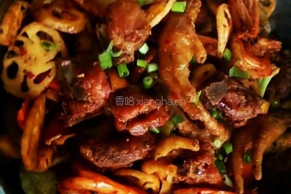 麻辣香锅排骨鸡爪虾的做法图解10
