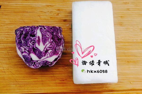 胭脂桂花冬瓜球的做法图解1