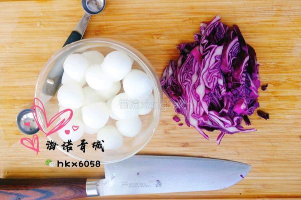 胭脂桂花冬瓜球的做法图解2