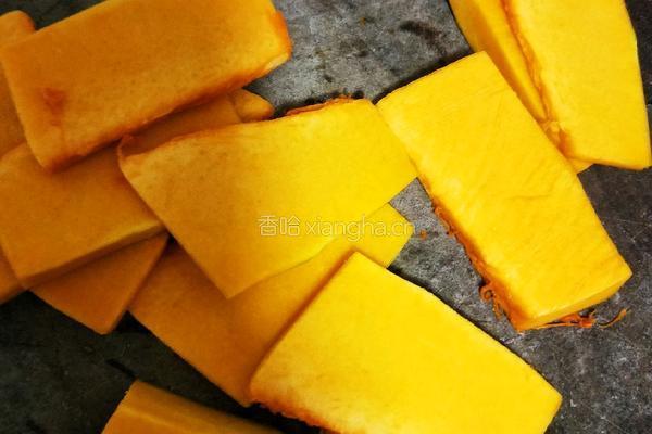 南瓜米糊的做法图解3