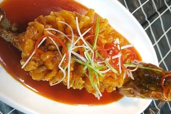 松鼠鲈鱼的做法图解16