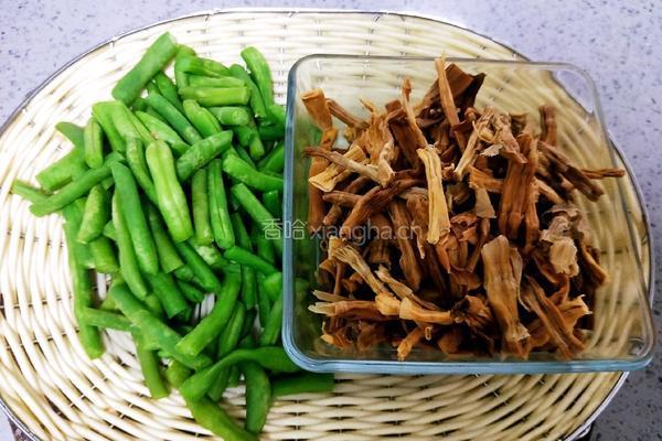 笋干烧豆角的做法图解11