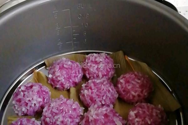 紫薯糯米珍珠丸的做法图解10