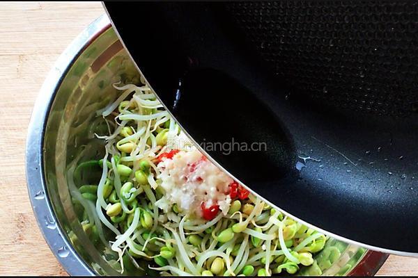 凉拌黄豆芽的做法图解12