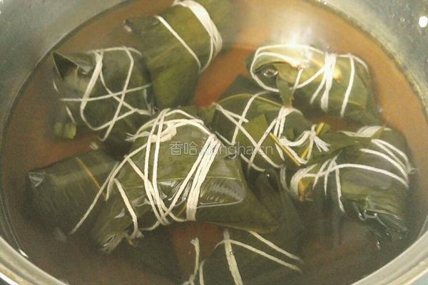 红豆粽子的做法图解12