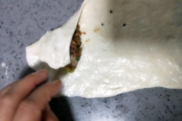 黑芝麻肉饼(不用揉面）的做法图解24