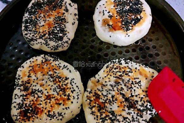 黑芝麻肉饼(不用揉面）的做法图解33