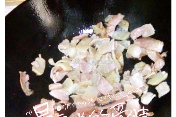 家乡腊肉饭的做法图解3