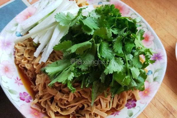 老汤干豆腐的做法图解6
