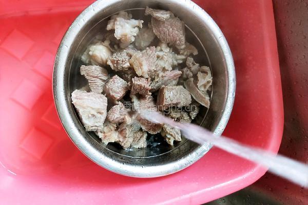 红烧牛腩的做法图解5