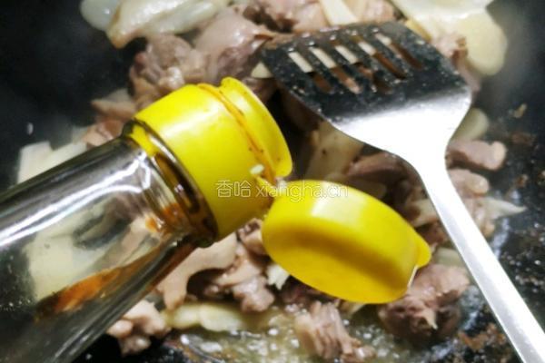 姜爆鸭的做法图解7