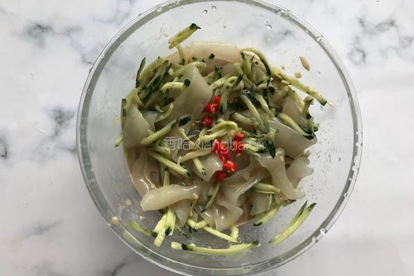 麻酱拉皮的做法图解8