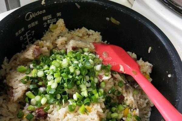 腊肠焖饭的做法图解23