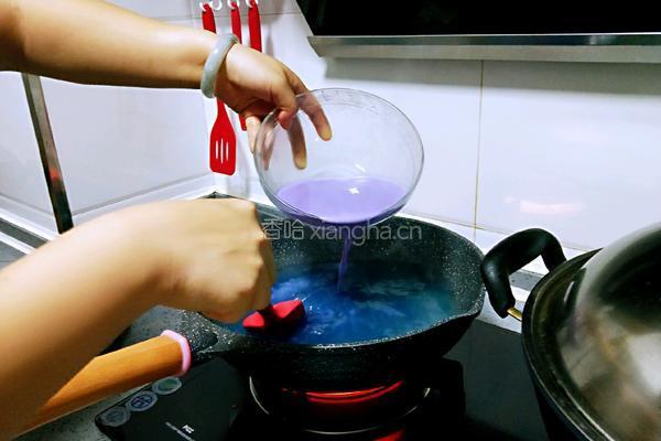 紫甘蓝豌豆粉的做法图解12