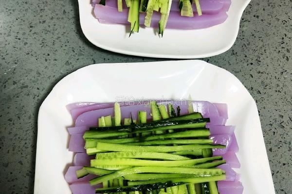 紫甘蓝豌豆粉的做法图解20