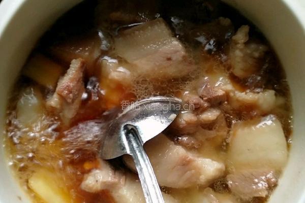 土豆四季豆炖肉的做法图解1
