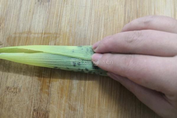 福袋乌米粽的做法图解10