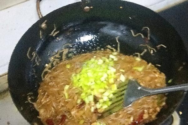 蚂蚁上树（肉沫炒粉条）的做法图解9