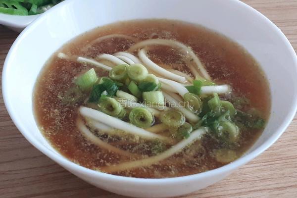 日式金针菇秋葵凉面的做法图解12