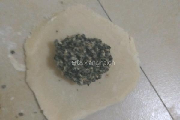 黑芝麻饼的做法图解4