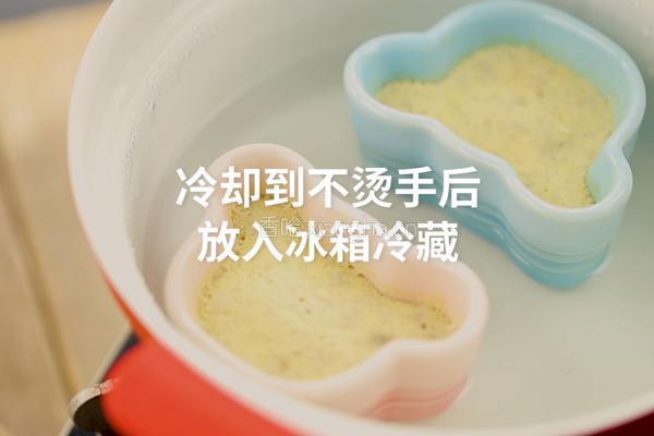 9-11个月辅食：香蕉布丁的做法图解8