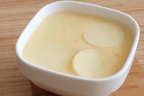 日本豆腐蒸蛋羹的做法图解4
