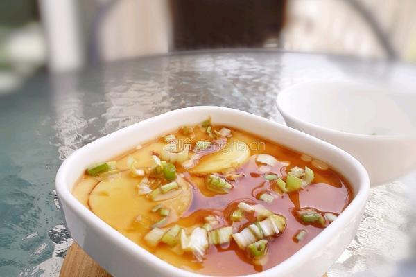 日本豆腐蒸蛋羹的做法图解8