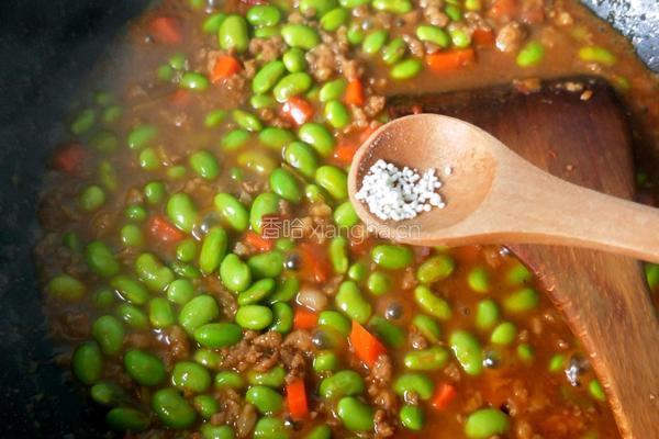 毛豆米炒肉沫的做法图解17