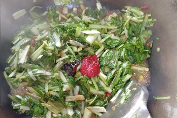 清炒小白菜的做法图解8