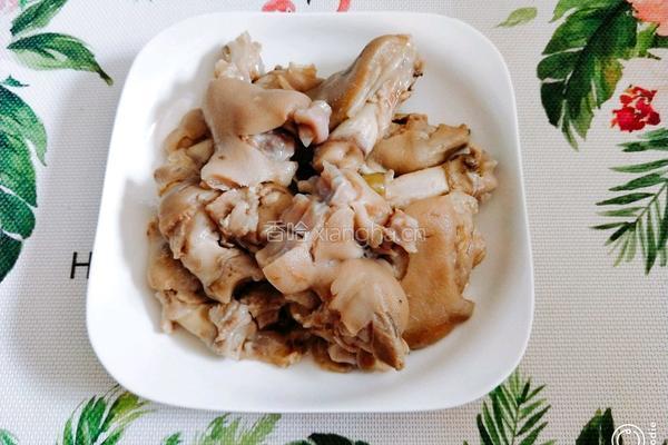 白猪蹄的做法图解4