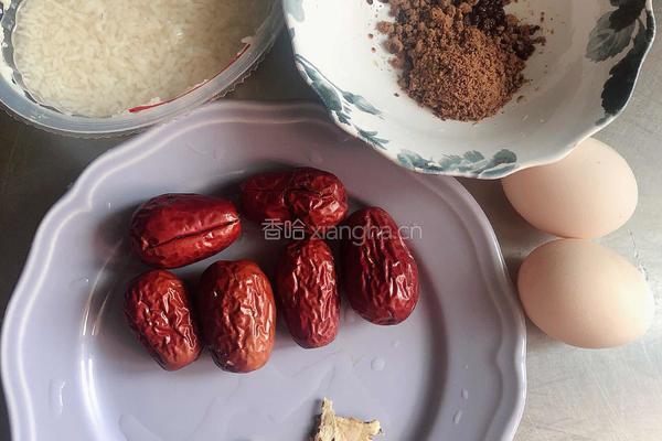 红枣酒酿糖水蛋 | 当归黄芪药膳的做法图解1